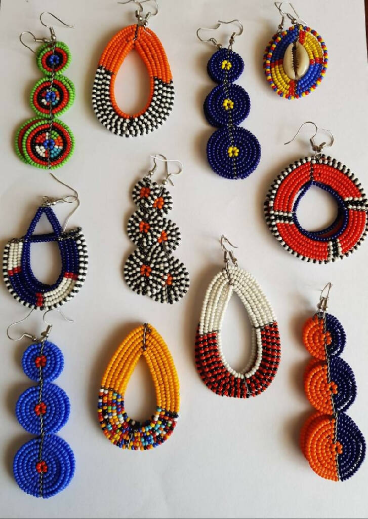 masai earrings